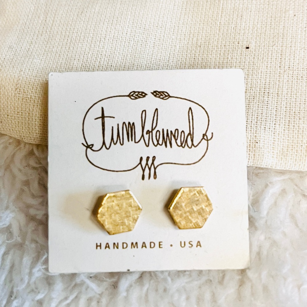 Tumbleweed Hammered Post Studs